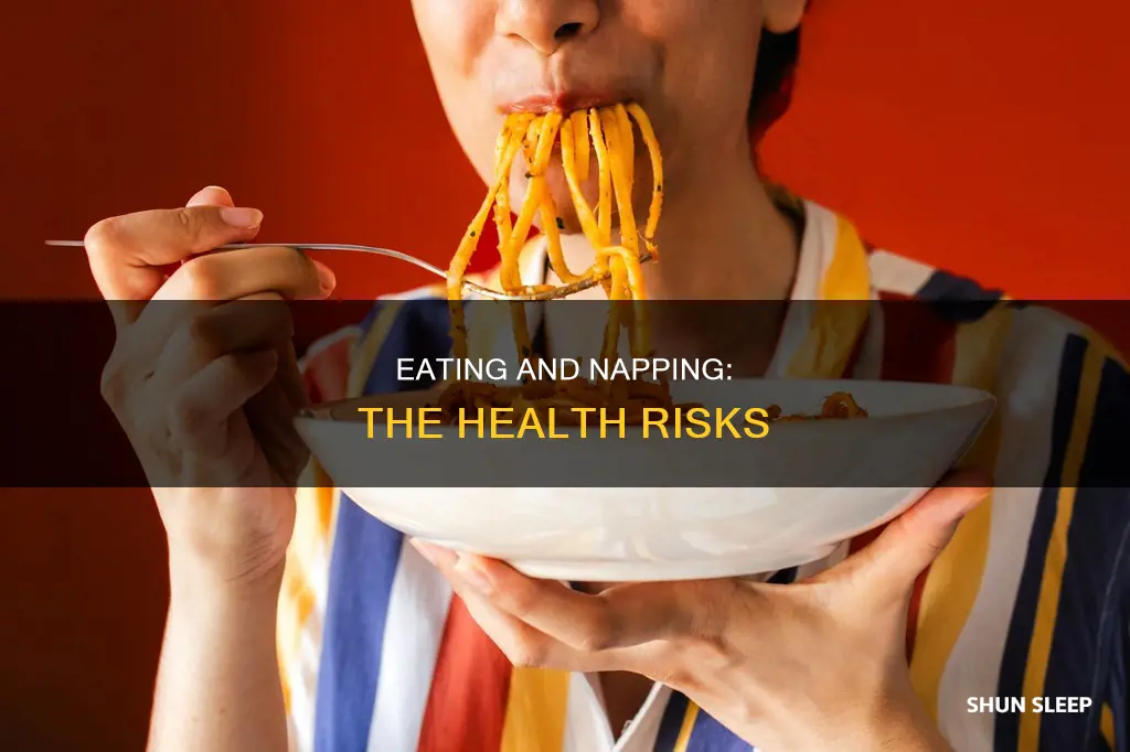 what happens if we eat and sleep immediately
