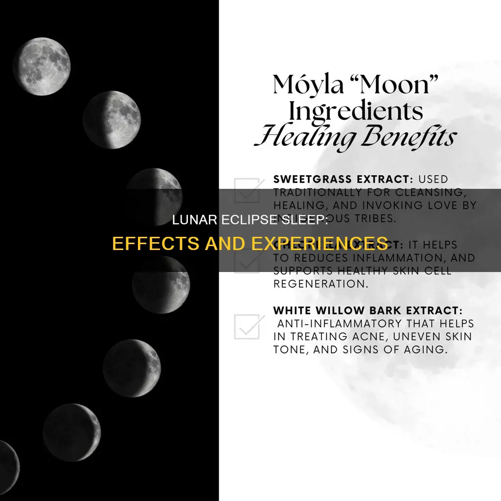 what happens if we sleep during lunar eclipse