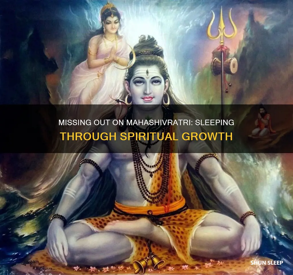 what happens if we sleep on mahashivratri