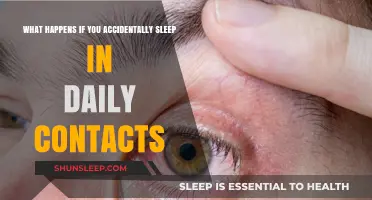 Sleeping in Daily Contacts: What Are the Risks?