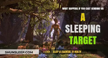Sending Spell: Waking a Sleeping Target