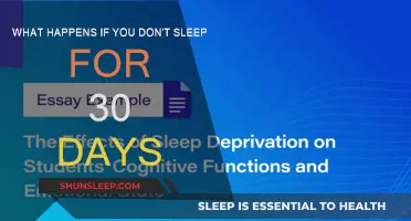 The Deadly Consequences of Sleep Deprivation