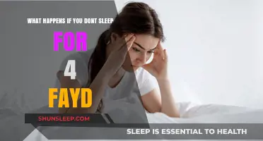 The Dangers of Sleep Deprivation: A 4-Day Nightmare