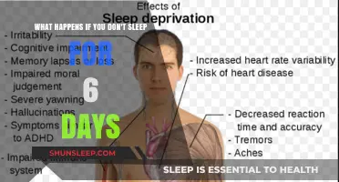 Sleep Deprivation: The Impact of Six Sleepless Nights