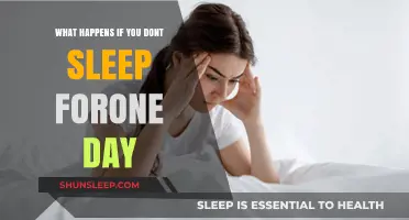 Sleep Deprivation: One Day Without Sleep