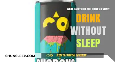 Energy Drinks: A Risky Substitute for Sleep