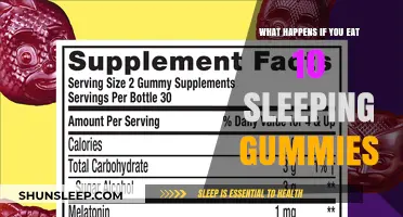 Indulging in Sleepy Gummies: A Recipe for Disaster