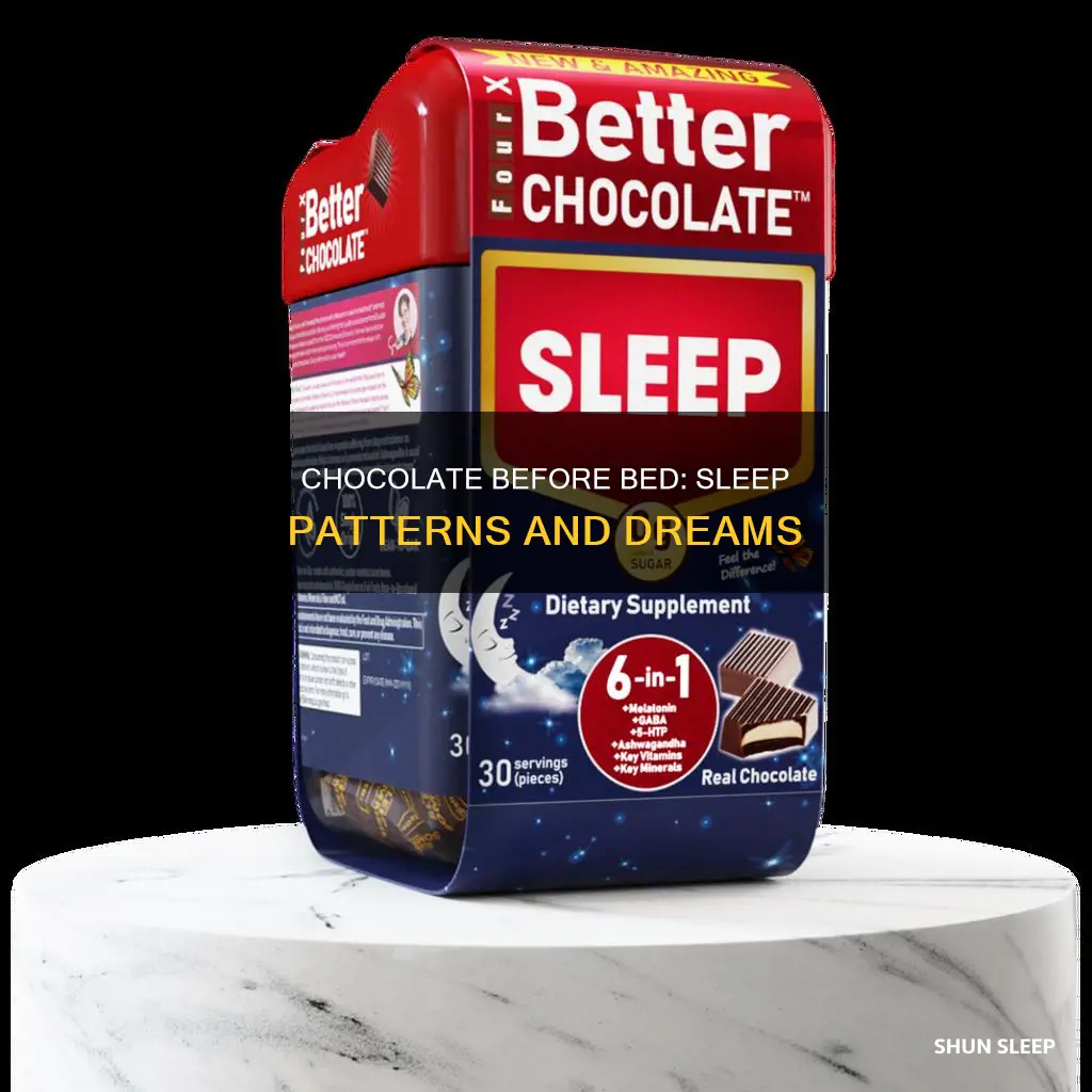 what happens if you eat chocolate before you sleep