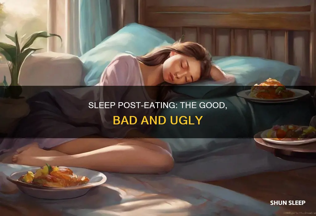 what happens if you fall sleep after eating