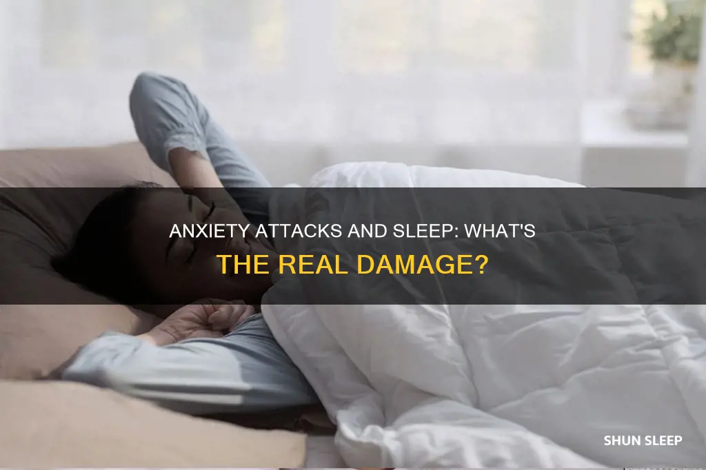 what happens if you fall sleep during an anxiety attack