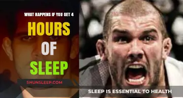 Sleepless Nights: The Surprising Effects of Just 4 Hours of Rest