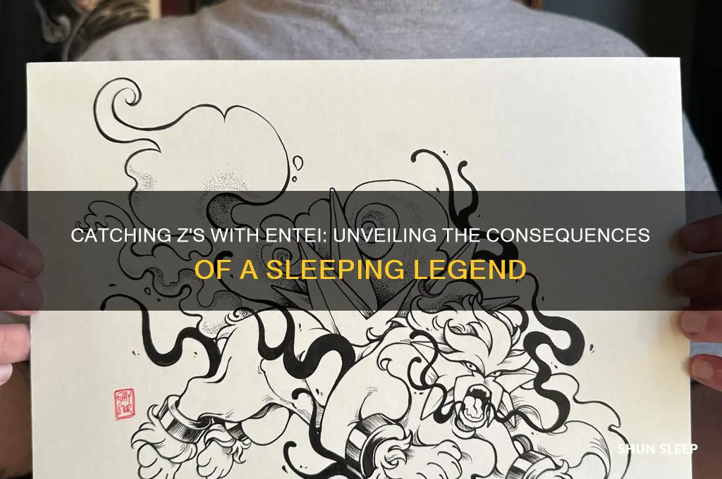 what happens if you get entei to sleep