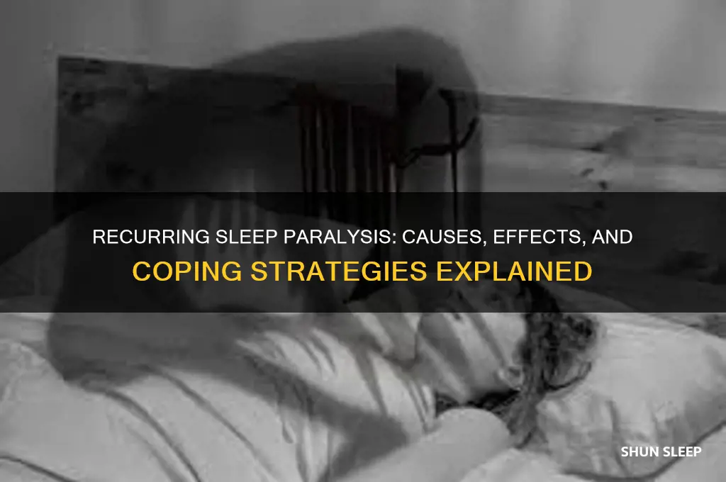 what happens if you get sleep paralysis more than once
