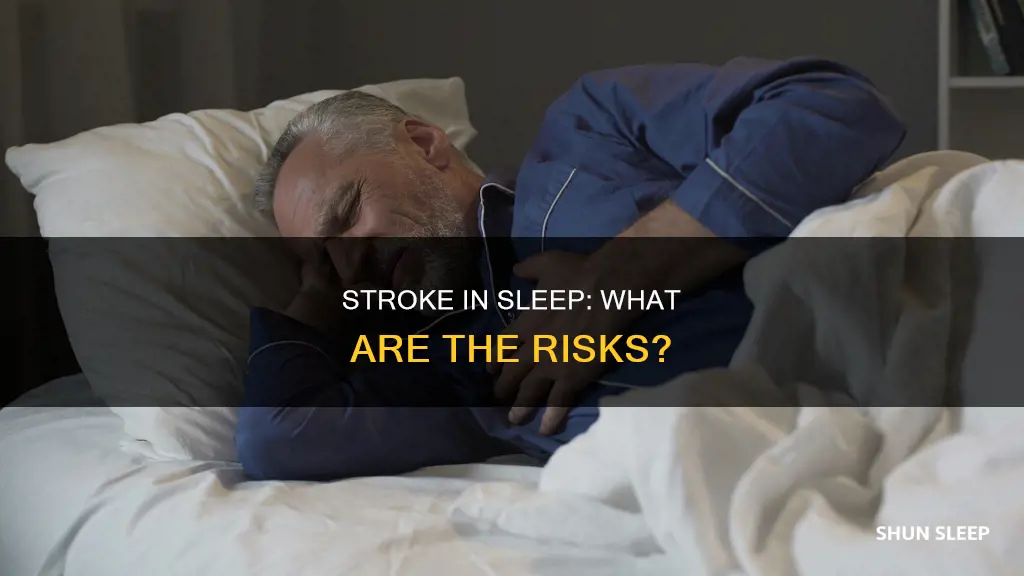 what happens if you have a stroke in your sleep