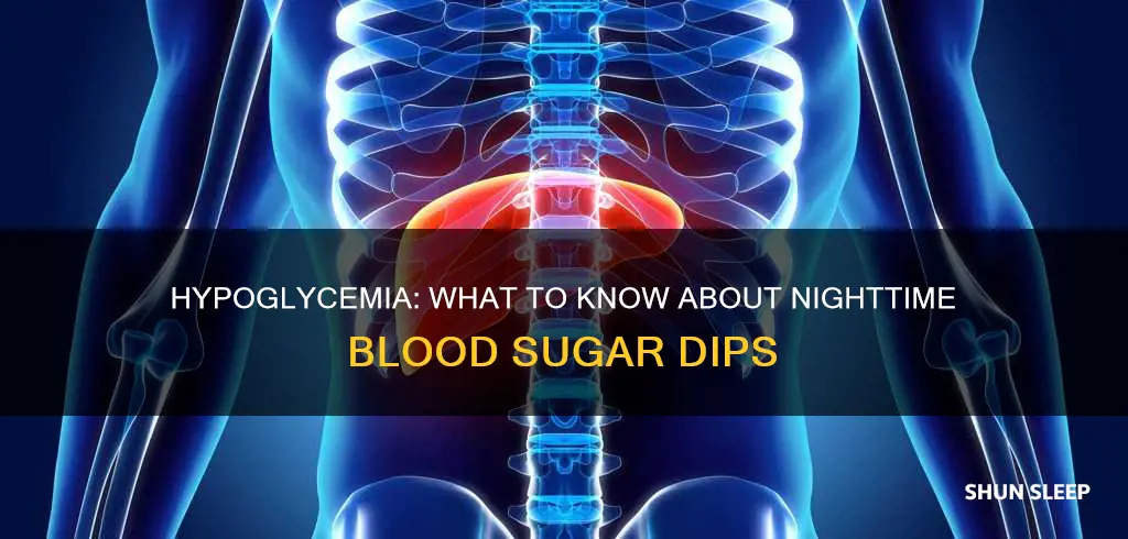 what happens if you have low blood sugar while sleeping