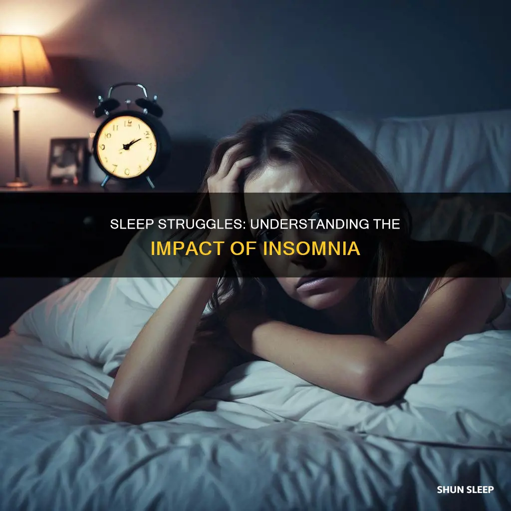 what happens if you have trouble sleeping