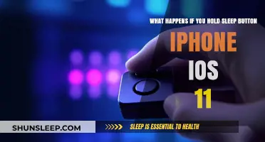 How Long Pressing Sleep Button Affects iPhone