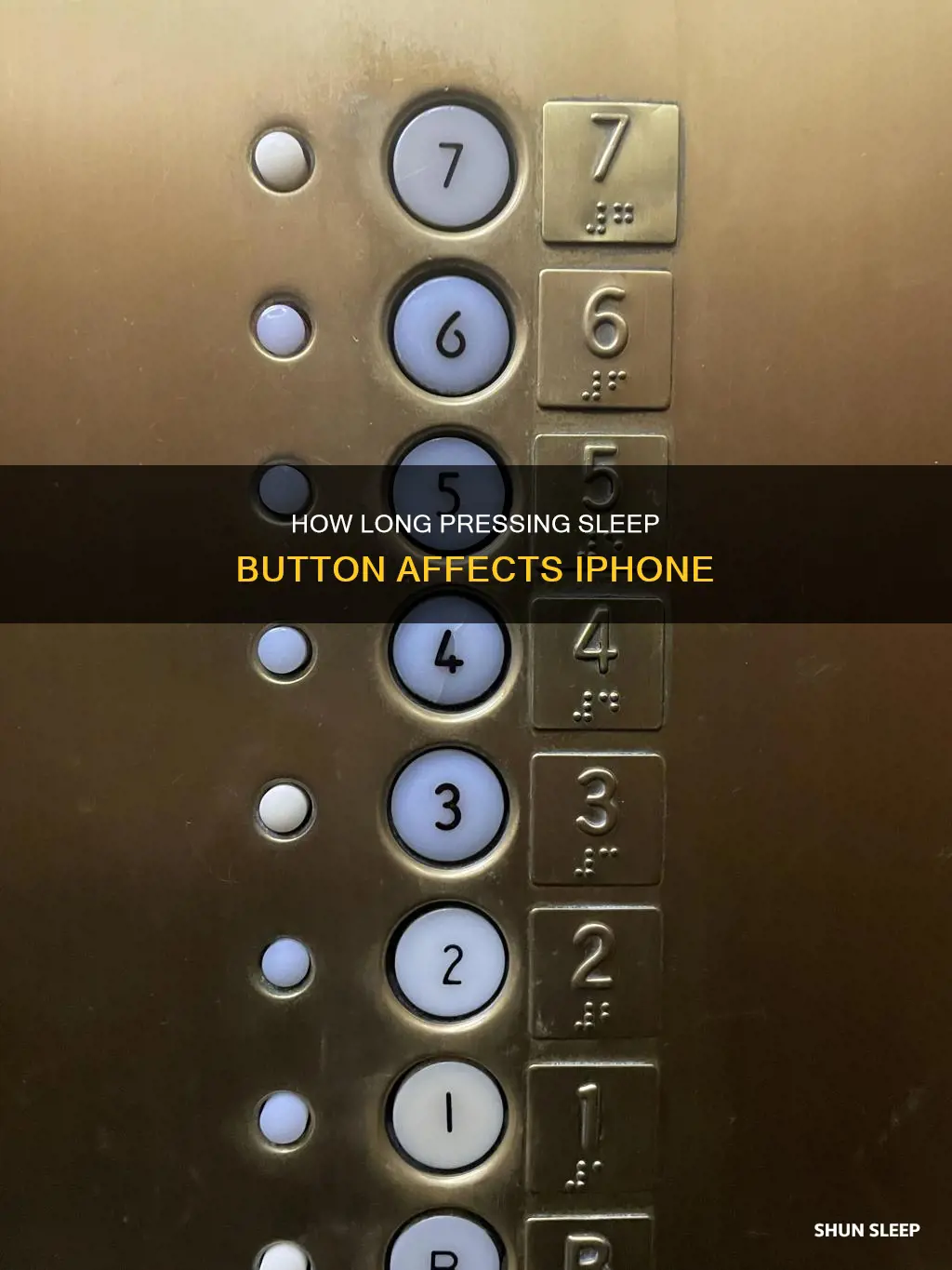 what happens if you hold sleep button iphone ios 11