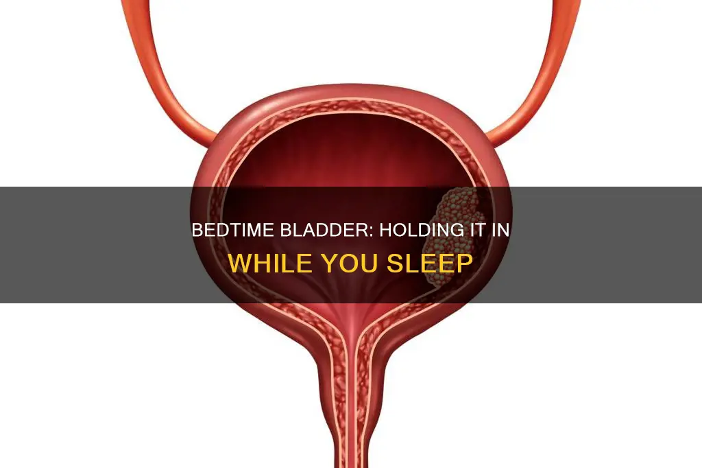 what happens if you hold your pee in your sleep