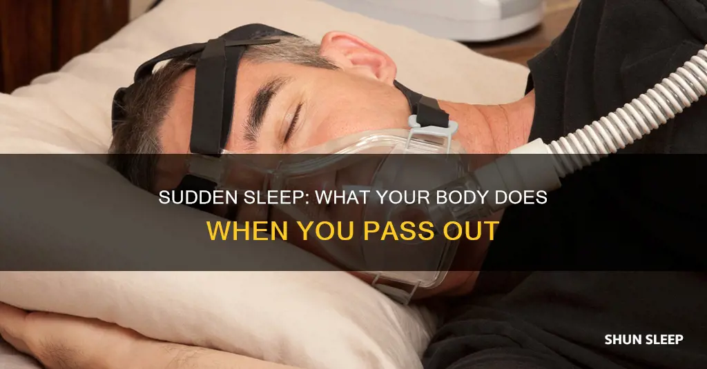 what happens if you pass out in your sleep