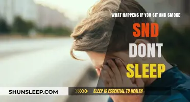 Sitting, Smoking, and Sleeplessness: A Dangerous Trio