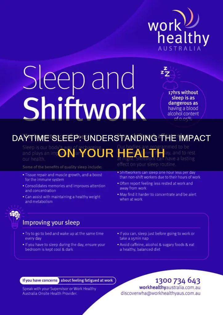 what happens if you sleep a lot during the day