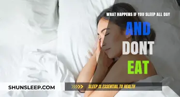 The Dangers of Sleeping All Day and Skipping Meals