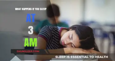 The Dangers of Sleeping at 3 a.m
