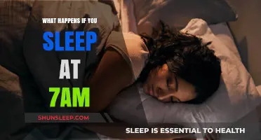 The Dangers of Sleeping at an Unnatural Hour