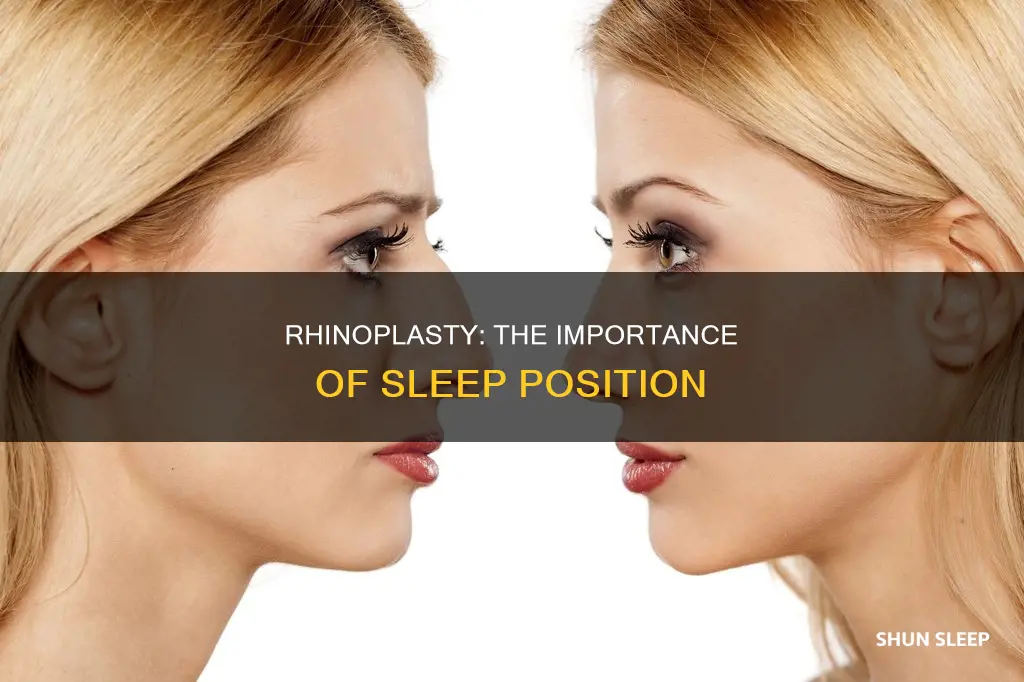 what happens if you sleep flat after rhinoplasty while sleeping