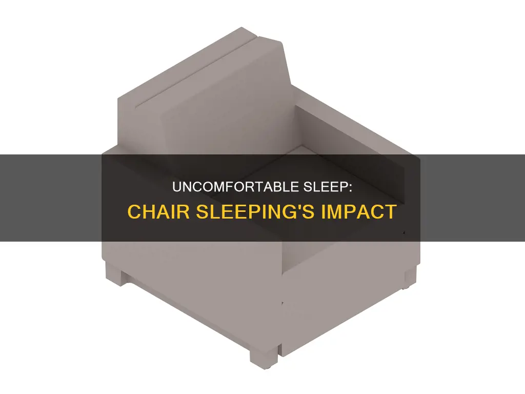 what happens if you sleep in a chair