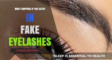 Sleeping in Fake Eyelashes: What Are the Risks?
