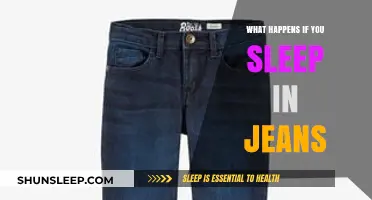 Jeans: A Sleep Inhibitor or Comfortable Companion?