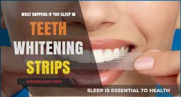 Whitening Strips: Overnight Risks and Results