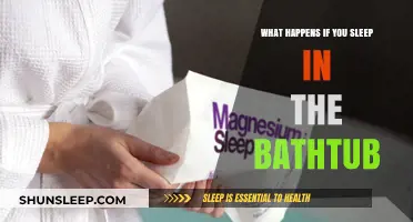 Bathtub Sleep: Dangers and Odd Comforts