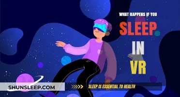 Exploring the Impact of Sleeping in VR