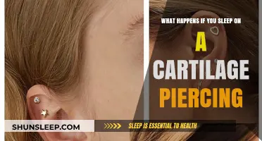 The Risks of Sleeping on a Cartilage Piercing