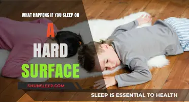 Hard Surfaces and Sleep: The Good and Bad