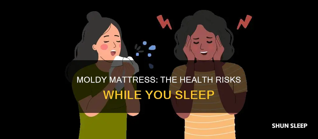 what happens if you sleep on a moldy matress