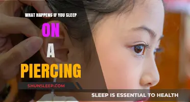 Piercing Problems: Sleeping on a Fresh Piercing