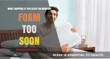 Memory Foam: Sleeping Too Soon Can Be Harmful