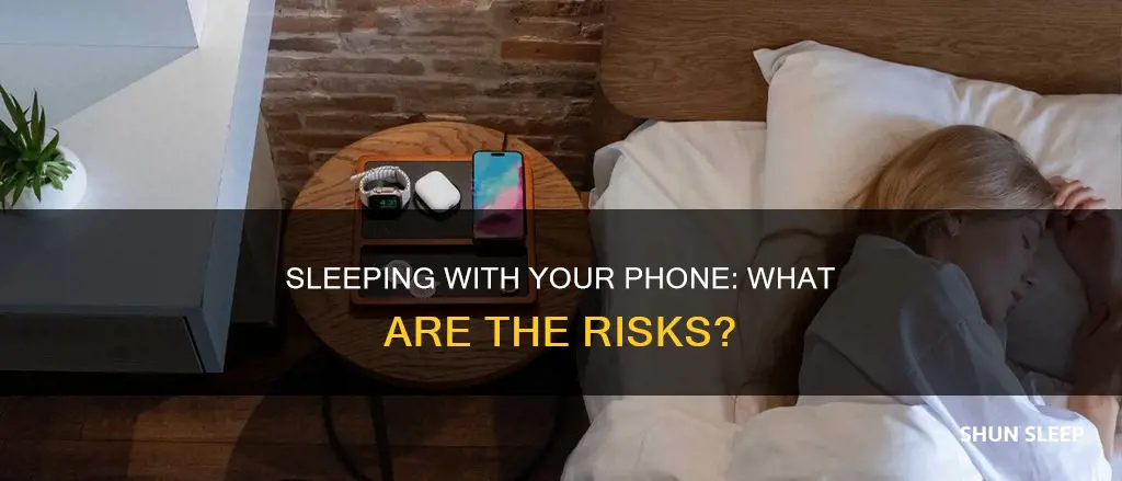 what happens if you sleep on top of your phone