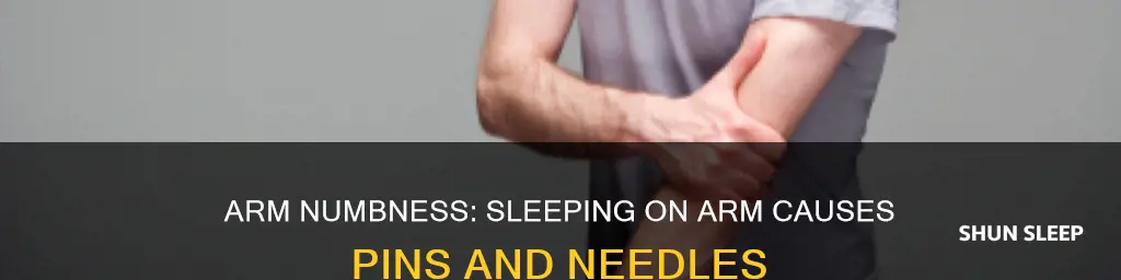 what happens if you sleep on your arm