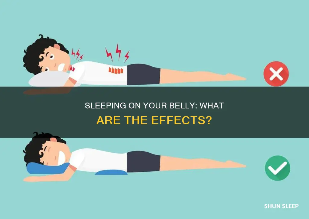 what happens if you sleep on your belly