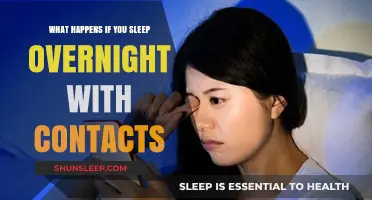 Sleeping with Contacts: Damaging Your Eyes Overnight