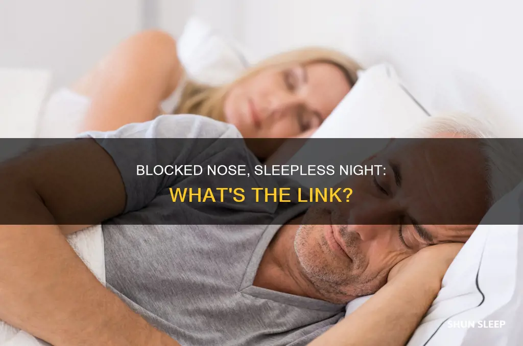 what happens if you sleep with a blocked nose