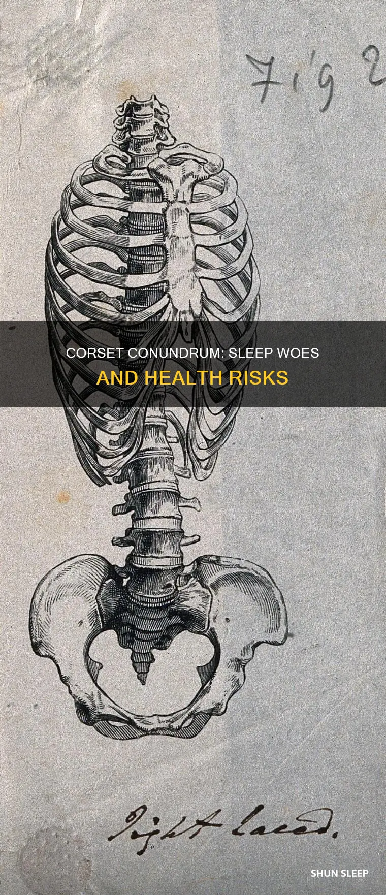 what happens if you sleep with a corset on
