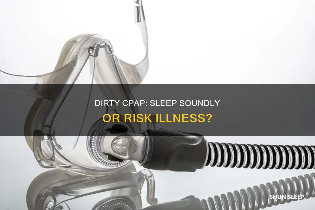 what happens if you sleep with a dirty cpap