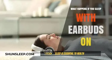 Sleeping with Earbuds: Risks and Hazards
