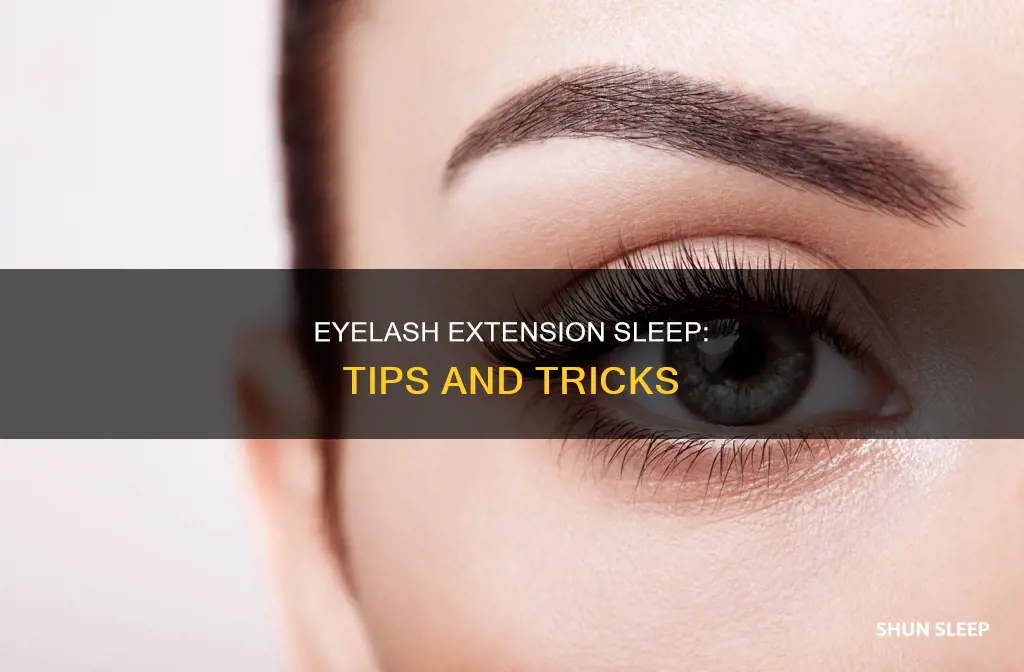 what happens if you sleep with eyelashes on